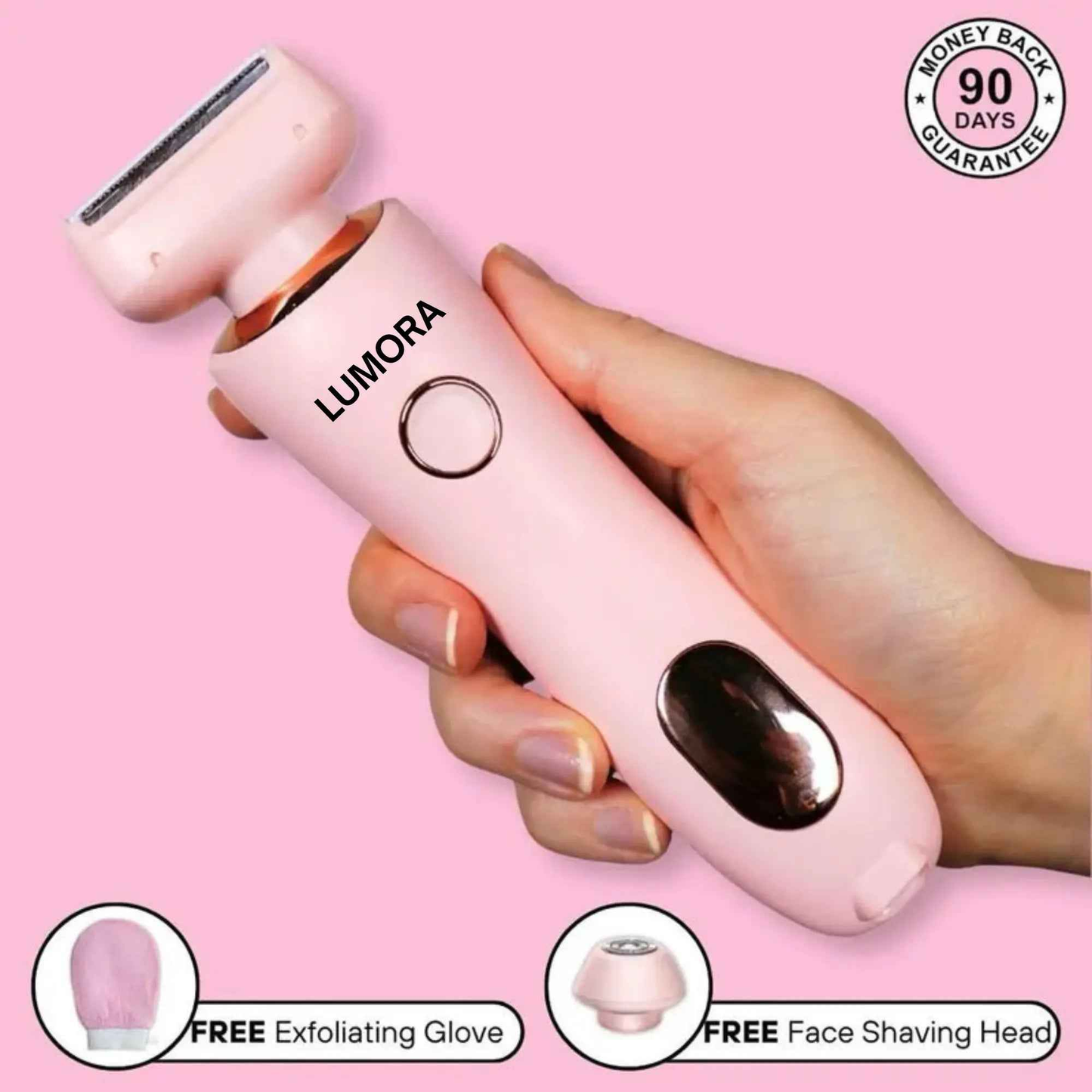 Lumora Razor™ - Effortless Shaving for a Smooth, Flawless Finish